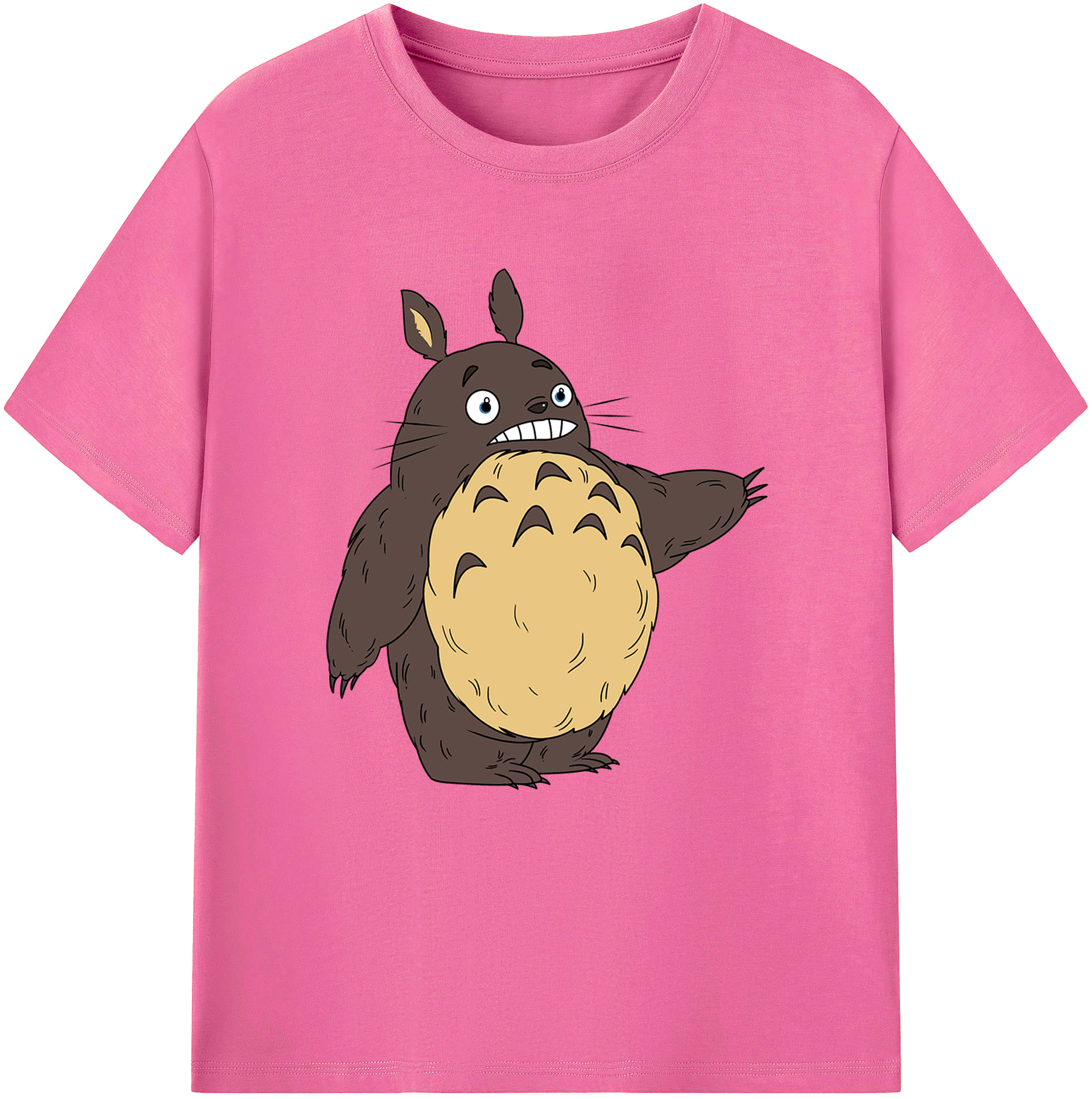 （画像用） となりのトトロ 草壁メイ 草壁サツキ My Neighbor Totoro Satsuki Kusakabe Mei Kusakabe レディースカジュアルプリントTシャツ（綿100％）